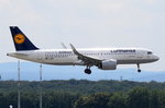 D-AINB Lufthansa Airbus A320-271n(WL) Landeanflug in Frankfurt am 01.08.2016