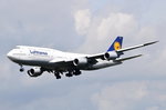 D-ABYD Lufthansa Boeing 747-830  Mecklenburg-Vorpommern   beim Anflug auf Frankfurt am 06.08.2016