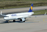 A 320-200 Lufthansa, D-AIUQ, taxy in CGN - 05.05.2016