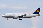 D-AIZI Lufthansa Airbus A320-214  Böblingen   in Frankfurt beim Anflug am 06.08.2016