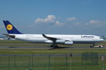 Lufthansa Airbus A340-313 D-AIGT, cn(MSN): 304,
Frankfurt Rhein-Main International, 26.05.2016.