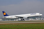 Lufthansa, D-AIRA, Airbus A321-131,  Finkenwerder , 24.September 2016, MUC München, Germany.