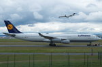 Lufthansa Airbus A340-313 D-AIGS, cn(MSN): 297,
Frankfurt Rhein-Main International, 23.05.2016.