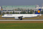 Lufthansa, D-AIDT, Airbus A321-231, 25.September 2016, MUC München, Germany.