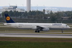 D-AIDT Lufthansa Airbus A321-231    am 12.10.2016 in München zu Gate