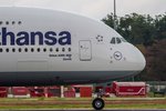 Lufthansa (LH-DLH), D-AIMF  Zürich , Airbus, A 380-841 (Bug/Nose), 19.09.2016, FRA-EDDF, Frankfurt, Germany