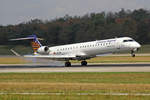 Lufthansa Regional CityLine, D-ACNP, Bombardier CRJ-900LR, msn: 15259, 03.September 2018, BSL Basel-Mülhausen, Switzerland.