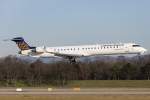 Lufthansa - CityLine, D-ACNA, Bombardier, CRJ-900, 20.12.2015, BSL, Basel, Switzerland        