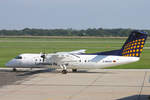 Lufthansa Regional (Operated by Augsburg Airlines), D-BHAT, Bombardier DHC-8 311, msn: 505, 29.August 2005, BTS Bratislava, Slovakia.