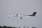 Augsburg Airways Dash 8 D-ADHR Flughafen Mnchen 02.02.2010