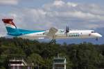 Luxair, LX-LGD, de Havilland, DHC-8-402, 19.07.2009, GVA, Geneve, Switzerland 

