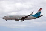 Luxair, LX-LGV, Boeing B737-8C9, msn: 41190/4755, 02.Juni 2022, ACE Lanzarote, Spain.