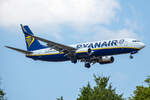 Ryanair,  EI-EBG, Boeing, B737-8AS, 10.06.2023, LUX, Luxemburg, Luxemburg