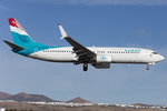 Luxair, LX-LGU, Boeing, B737-8C9, 17.04.2016, ACE, Arrecife, Spain       
