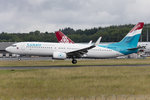 Luxair, LX-LGU, Boeing, B737-8C9, 22.06.2016, LUX, Luxembourg , Luxembourg      