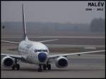 MALÉV ist am 03. 02. 2012. ins Kurs gegangen. Hier ist ein Bild als Erinnerung für die 66-jährige Gesichte: HA-LOS (Boeing 737-700) am Flughafen Budapest-Ferihegy, am 19. 11. 2011. 