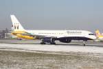 Monarch Airlines G-OZBI Airbus A 321-231 Flughafen Salzburg 10.01.2009