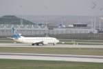 Olympic Airlines Boeing 737-484 SX-BKB-Flughafen Mnchen 14.04.2009