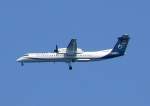 Olympic Airlines De Havilland Canada DHC-8-402Q SX-OBD im Landeanflug auf Korfu am 18.07.2010