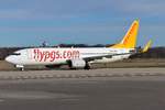 Boeing 737-86J(W) - PC PGT Pegasus 'Açelya' - 37742 - TC-IZK - 14.02.2019 - CGN