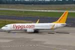 Boeing 737-8H6 - H9 PGT Pegasus Airlines 'Asel Liya' - 41769 - TC-CRA - 27.07.2016 - DUS 