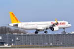 TC-RBE , Pegasus , Airbus A321-251NX , Berlin-Brandenburg  Willy Brandt  , BER , 12.03.2022 ,