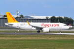 TC-NCT , Pegasus , Airbus A320-251N , 04.09.2022 , Berlin-Brandenburg  Willy Brandt  , BER , 