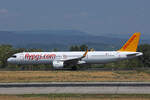 Pegasus Airlines, TC-RFH, Airbus A321-251NX, msn: 12106, "Nehir Dora", 29.Juli 2026, BSL Basel - M�hlhausen, Switzerland.