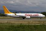 Pegasus Airlines, TC-CPA, Boeing, B737-82R, 14.08.2013, BSL, Basel, Switzerland         