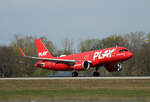 Play, Airbus A 320-251N, TF-PPA, BER, 17.04.2022
