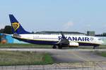 Ryanair (FR-RYR), EI-FIK, Boeing, 737-8AS wl (Gdansk - City of freedom-Sticker), 29.08.2017, FMM-EDJA, Memmingen, Germany 