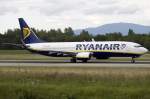 Ryanair, EI-DYH, Boeing, B737-8AS, 02.08.2009, BSL, Basel, Switzerland    