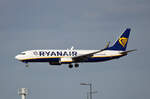Ryanair, Boeing B 737-8AS, EI-DHF, BER, 12.02.2022