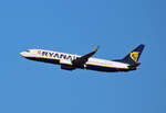 Ryanair, Boeing B 737-8AS, EI-DWA, BER, 08.03.2022