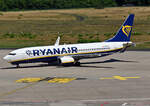 Boeing B 737-800 Ryanair, 9H-QCY, taxy in CGN - 07.08.2022