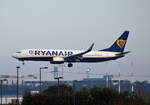 Ryanair, Boeing B 737-8AS, EI-DCM, BER, 08.10.2022