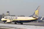 Ryanair Boeing 737-800 EI-DLE Flughafen Salzburg 10.01.2009