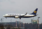 Ryanair, Boeing B 737-8AS, EI-EFI, BER, 13.02.2024