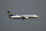 Ryanair, Boeing B 737-8AS, EI-EBN, BER, 03.03.2024