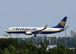 Ryanair, Boeing B 737-8AS, EI-EBK, BER, 27.07.2025