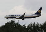 Ryanair(Malta Air), Boeing B 737-8AS, 9H-QAN, BER, 09.06.2026