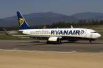 Ryanair, EI-DYM, Boeing, B737-8AS, 22.06.2011, GRO, Girona, Spain 




