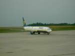 Boeing 737 der Ryanair  am 27.07.06 in Frankfurt-Hahn