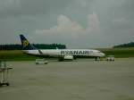 Pushback Boeing 737-800 der Ryanair.