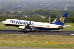 Ryanair EI-DHN beim Start in Dortmund 3.8.2014