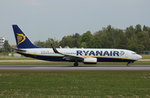 Ryanair, EI-ESL, (c/n 34988),Boeing 737-8AS(WL), 19.05.2016, GDN-EPGD, Gdansk, Polen 