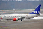 SAS Scandinavian Airlines, LN-RRO, Boeing 737-683,  Bernt Viking , 19.Januar 2017, ZRH Zürich, Switzerland.