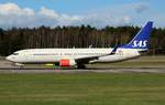 SAS Scandinavian Airlines, LN-RRF, MSN 35707,Boeing 737-85P(WL), 11.04.2017, GDN-EPGD, Gdansk, Polen (Name: Froydis Viking) 