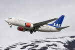 SAS, LN-RPZ, Boeing, B737-683, 20.06.2017, TOS, Tromso, Norway         