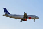 SAS, Airbus A 320-232, OY-KAN, TXL, 06.09.2019